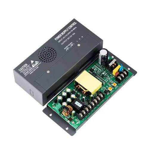 12V10A门禁电源人脸识机磁力锁控制器开关电源可调电压开门延时