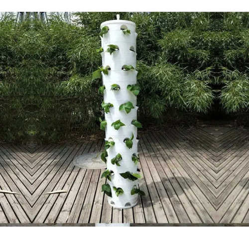 菠萝塔气雾栽培模式无土栽培种植蔬菜草莓雾培种植塔大棚立体栽培