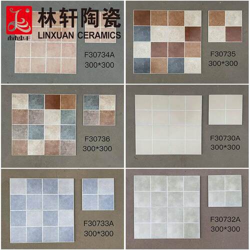 地中海防滑小地砖00*00地爬墙仿古砖浴室洗手间墙地砖亚光耐磨