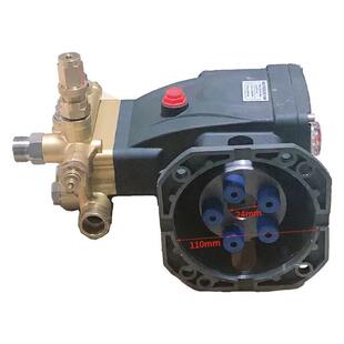 虎啸高压泵头总成大压力功率全铜清洗高压洗车机泵头1840博高款