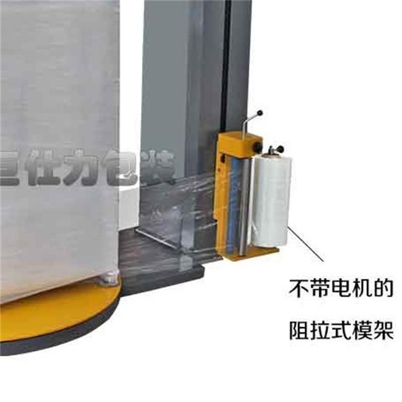 苏州厂家直销自动托盘缠绕机阻拉包式在60线裹机缠绕全膜包装机