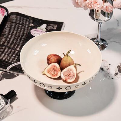 Fruit platter, high-footed fruit plate, living room coffee t