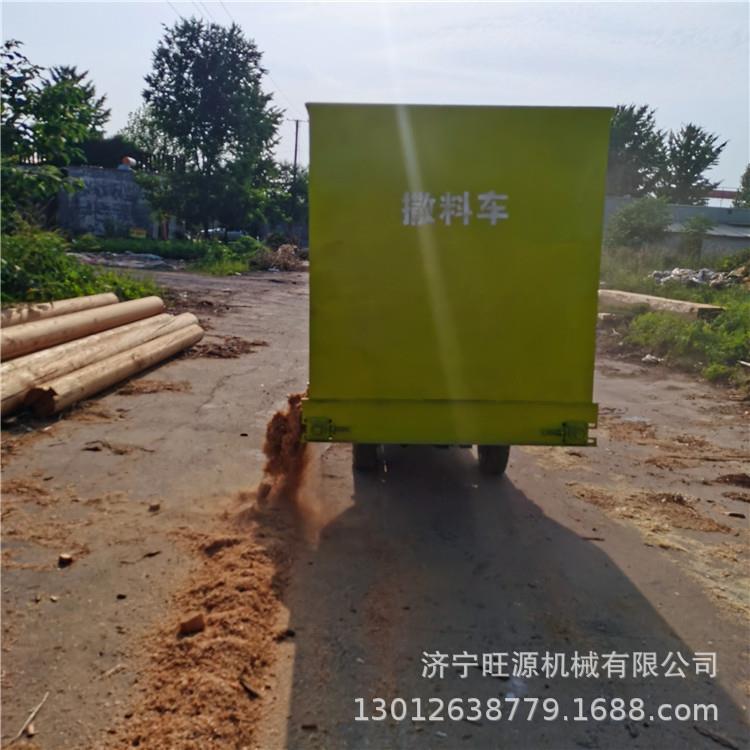 全wy-120撒自牛场料车小型汽油动料车电动撒撒料车