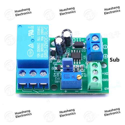 1路电压比较器电压比较模块5V12V24V电压比较器电压比较IC LM393N