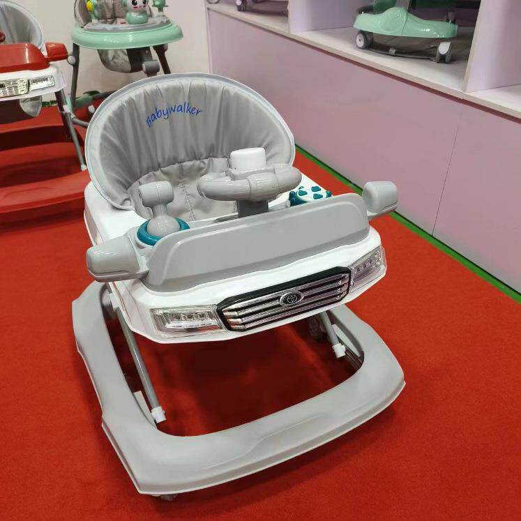 宝宝学步车婴幼儿童推车防0型腿多功能防侧翻学走路助步玩具车