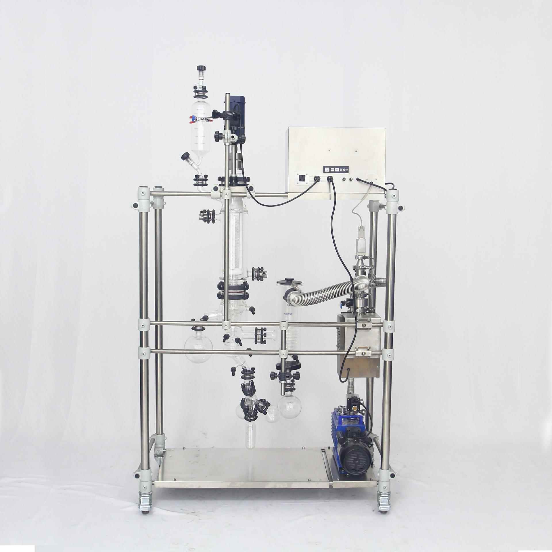 供应分子蒸馏设备短程分子蒸馏设备高真空分子蒸馏系统