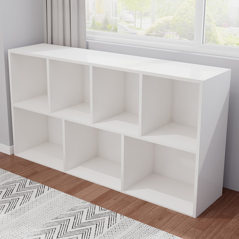 书架落地置物架客厅家用柜子储物柜卧室半包围矮柜置物柜简易徐萍,住宅家具,书架,淘宝优惠券,粉丝福利购,淘宝优惠卷