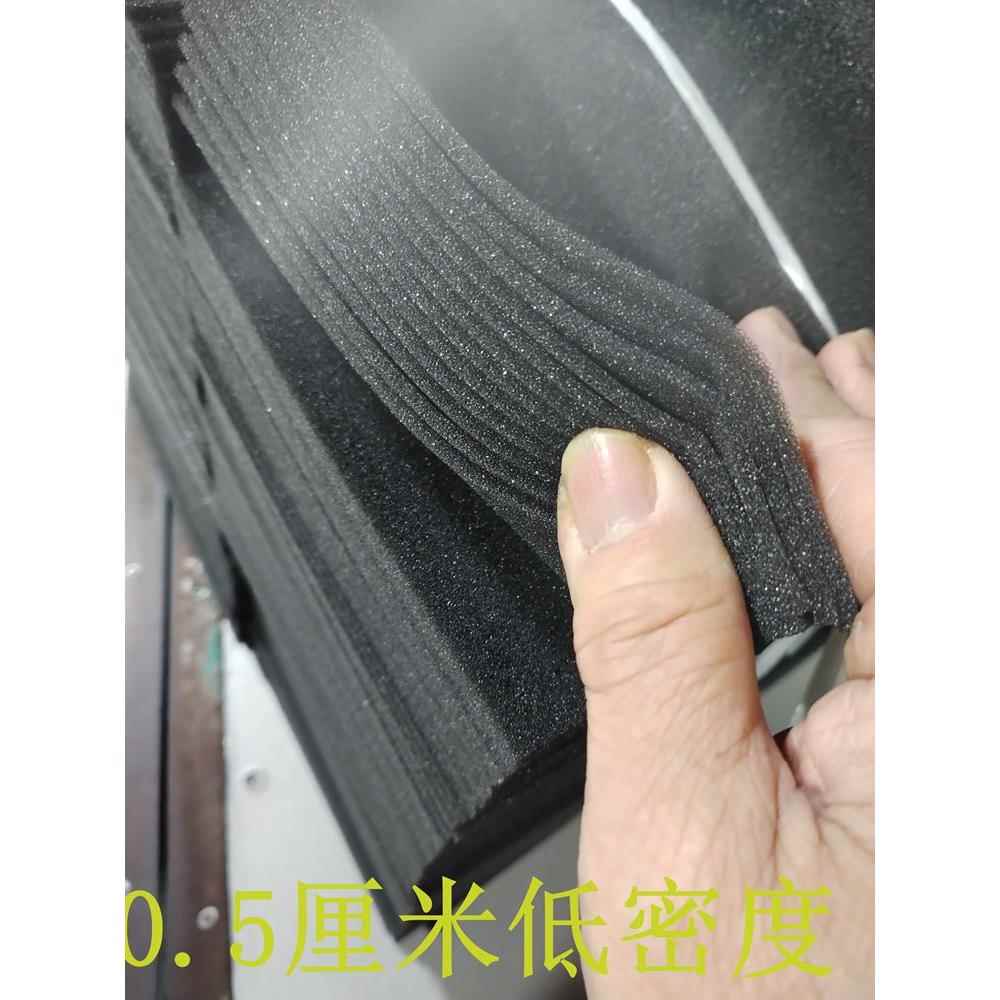 15 #中软垫低密度黑白Pu标准填充薄海绵防震海绵垫小块