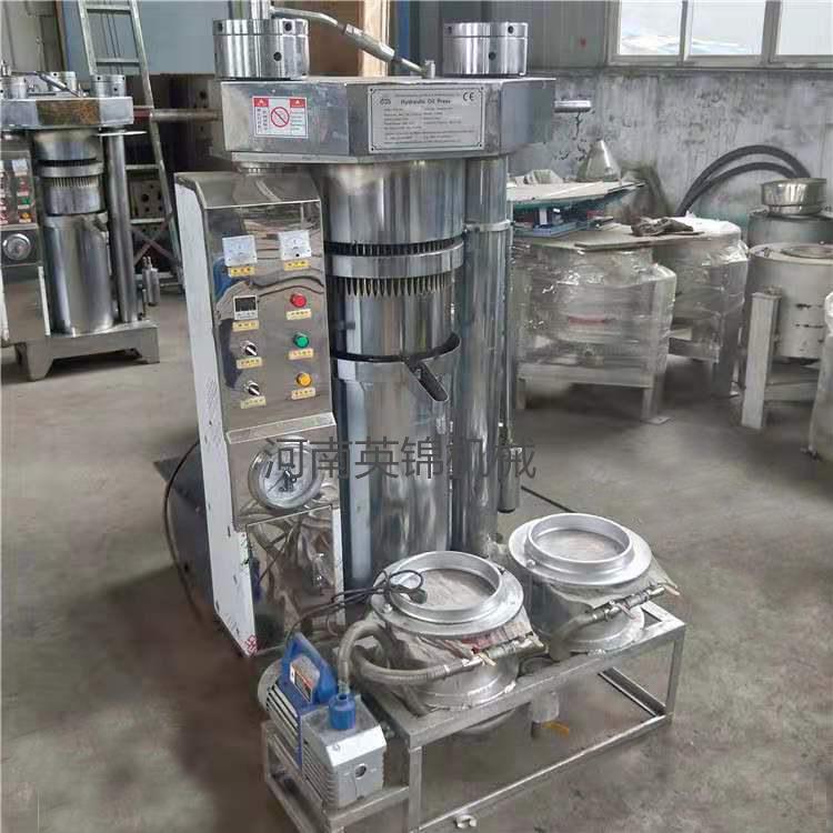 新型冷热两用多功能液压榨油机橄榄油不锈钢榨油机智能液压香油机