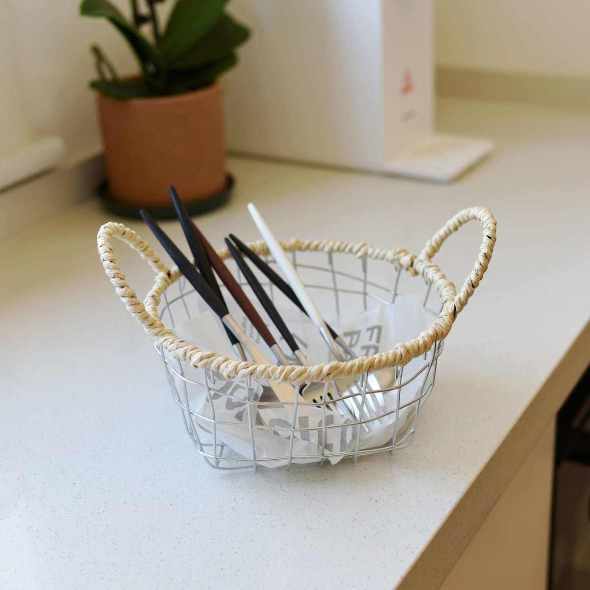 物零食茶几收纳网格客厅艺双耳澈铁篮置筐编织篮面包,收纳整理,其他收纳篮,淘宝优惠券,粉丝福利购,淘宝优惠卷