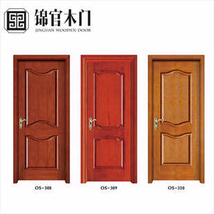 门雕花免整套欧式隔音卧室室内杉木门欧式厂家漆漆实木成都复合烤