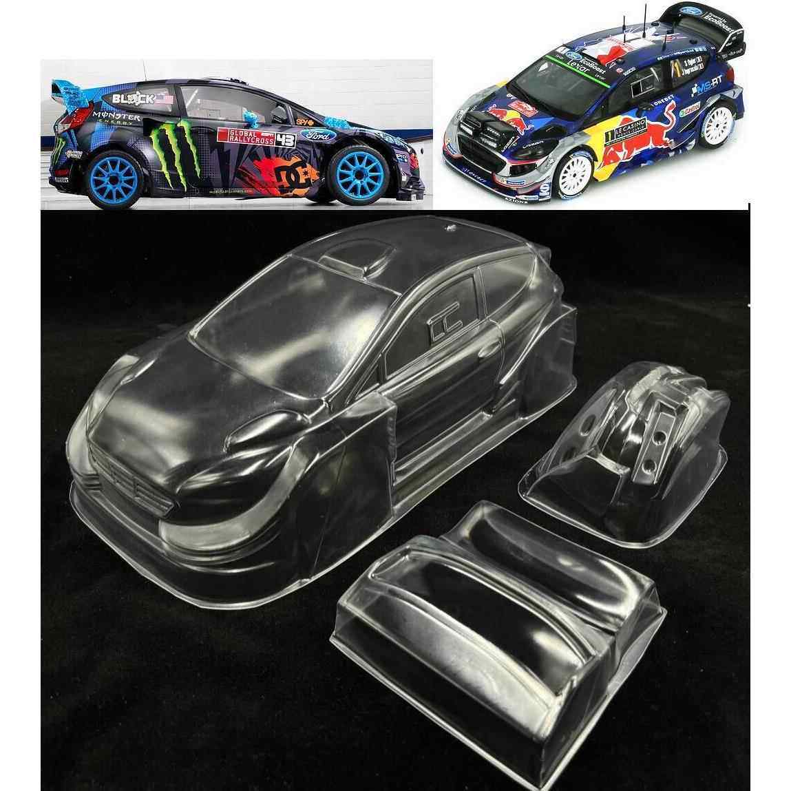 1/10平跑车壳MiniM车壳FiestaRSWRCPC车壳210mmTamiyaM210