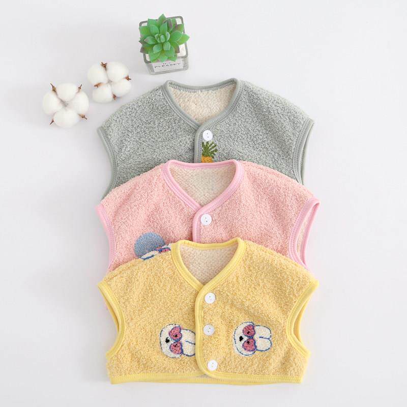 秋冬宝宝保暖护肩睡觉防冻儿童新生儿婴儿幼儿护肩膀小孩短袖坎肩