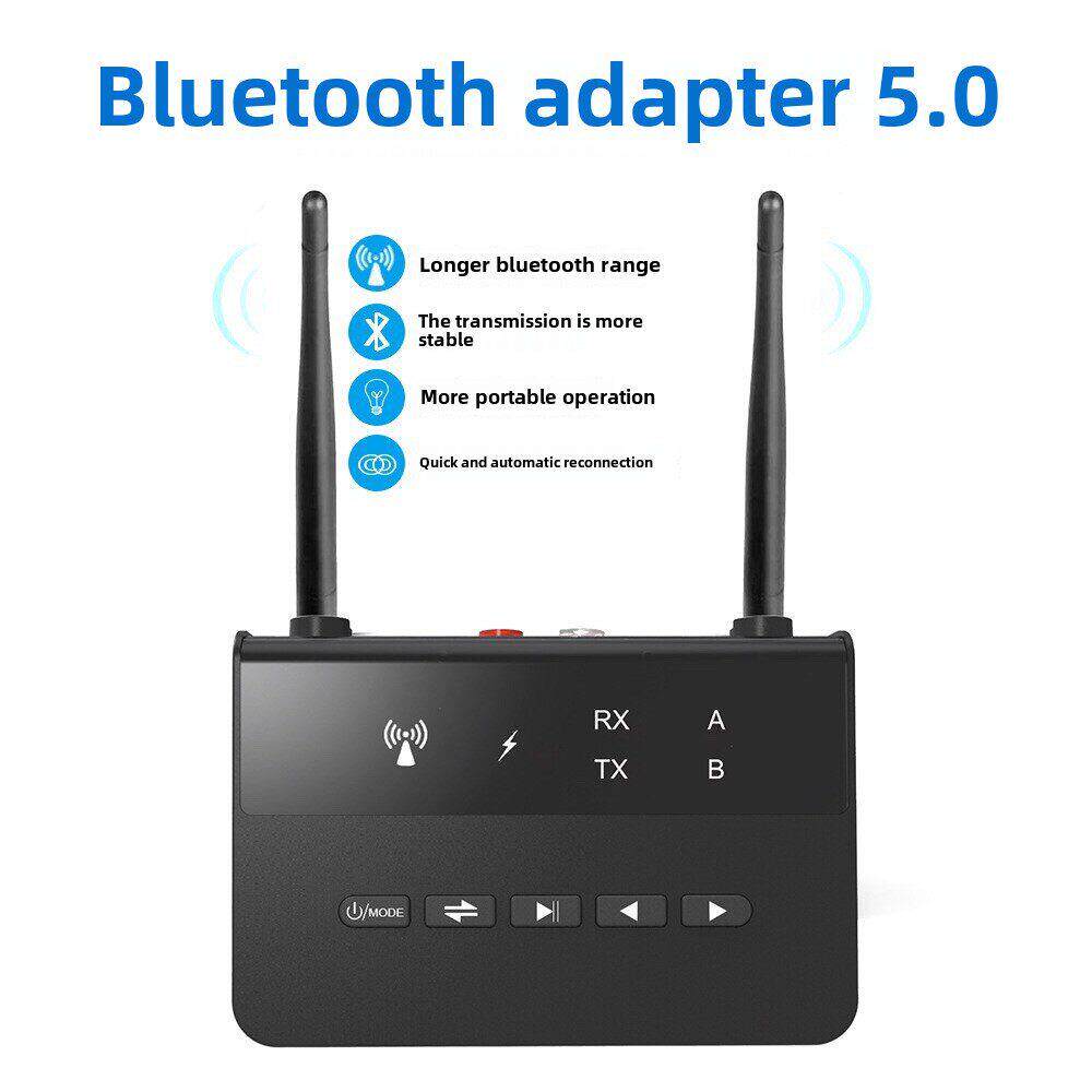 APTX LL无损低延迟蓝牙5.0发射接收器超远距离RCA转I2s音频一拖二