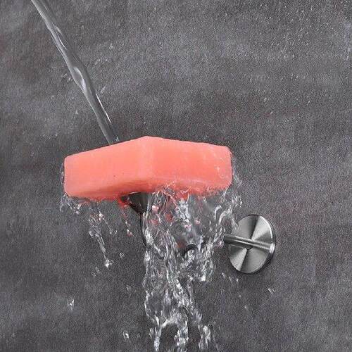 Stainless Steel Soap Holder Wall Magnetic Case Wall-mounted