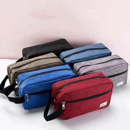 Cloth Waterproof Wash Bag Men