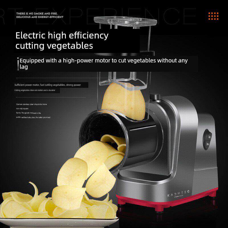 电动切菜机多功能家用食堂萝卜土豆刨丝机全自动商用切片机