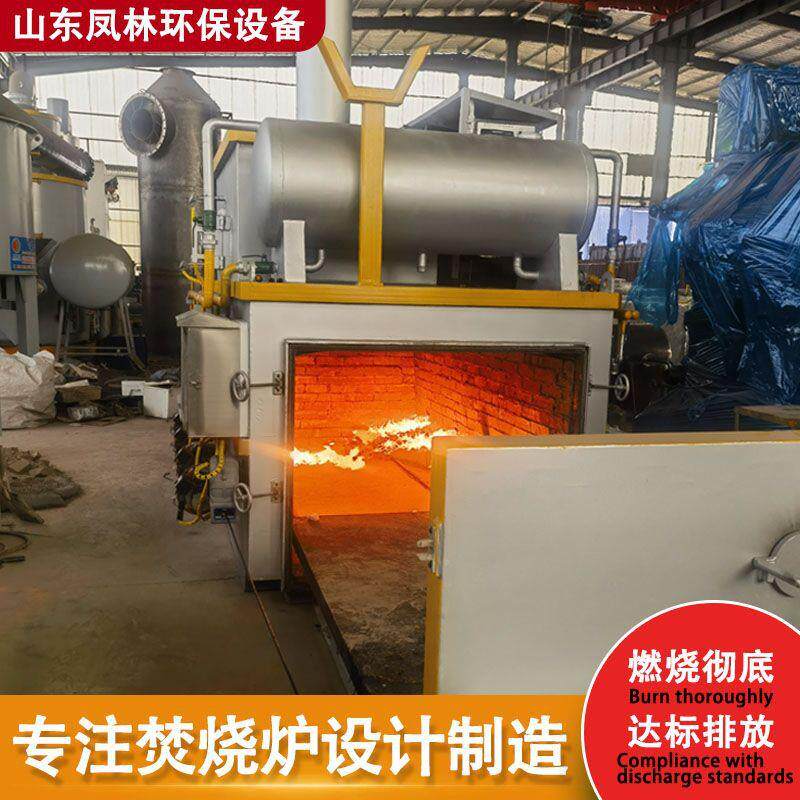 大型养鸡场病死动物无害化处理设备养殖垃圾焚烧炉安全环保无烟
