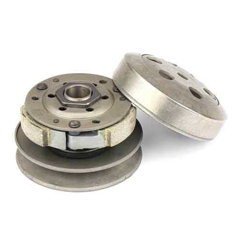 GY6 50从动轮 80cc皮带轮 GY6 50后离合器总成 精工品质主机配套