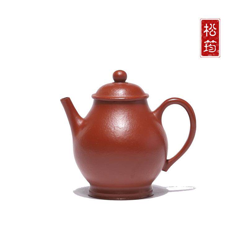 宜兴紫砂壶纯全手工正宗原矿朱泥宫灯茶壶茶具150cc国潮风