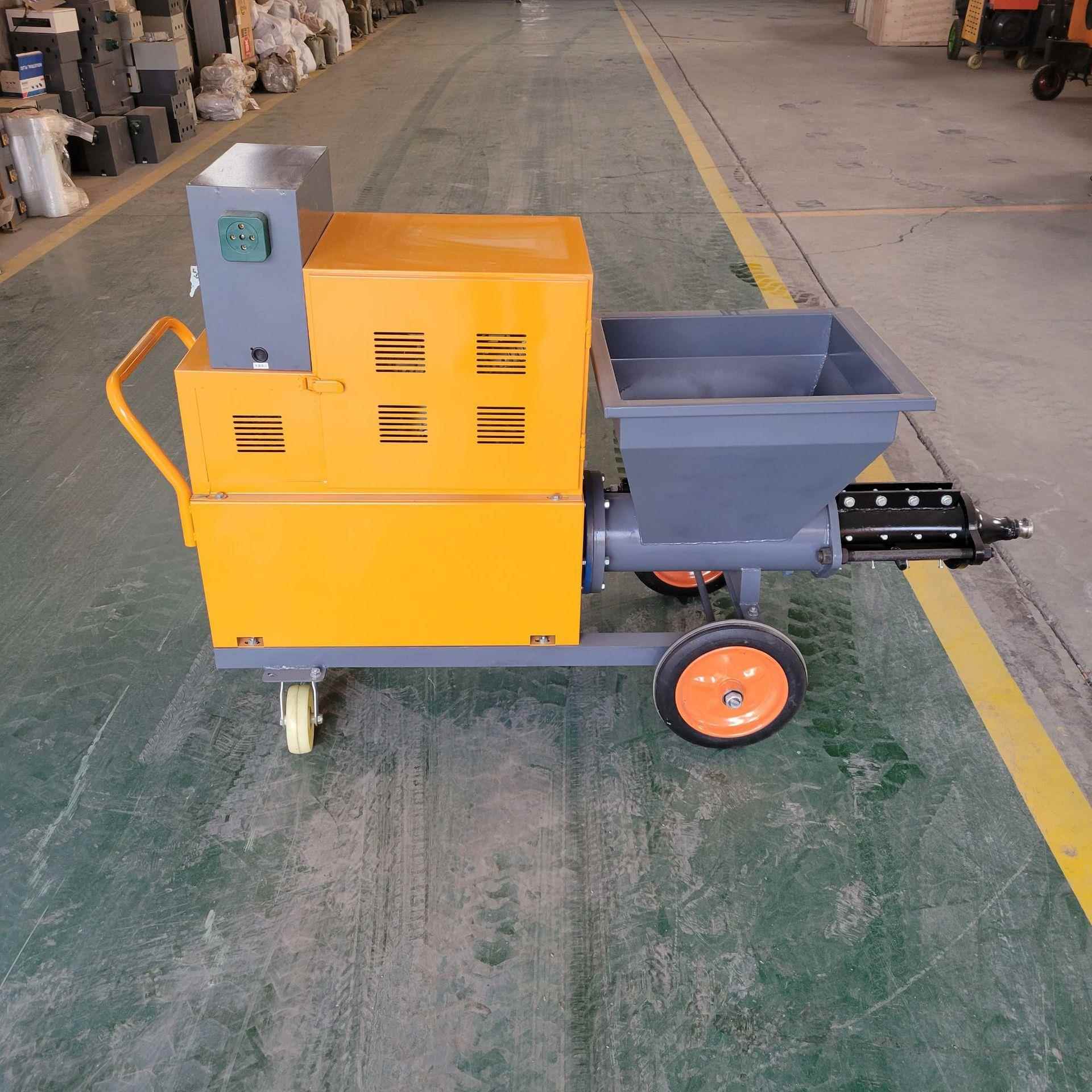 多功浆能砂喷涂机小型柱塞式腻子沙土喷浆机浆324070911水喷泥机