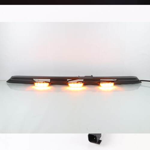 适用于福特F150猛禽2022中网灯日行灯小黄灯带框改装配件热卖