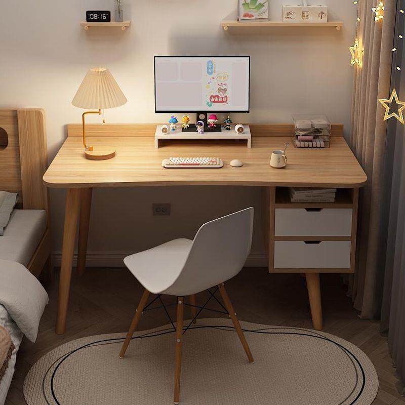 电脑桌台式家用办公桌子简易出租屋卧室女生化妆桌简约学生小书桌