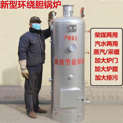 农村新型取暖锅炉柴煤两用小型商用蒸汽锅炉家用养殖采暖炉燃煤烧