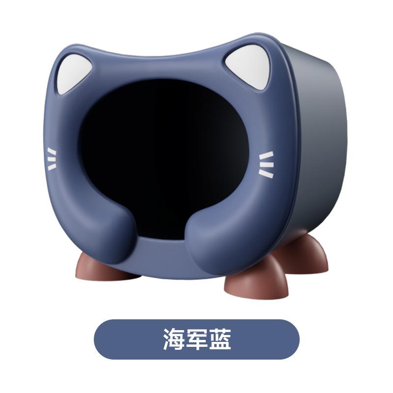 正品季猫窝四通用猫屋子猫房子季狗半封闭别墅窝冬保暖睡窝冬暖夏