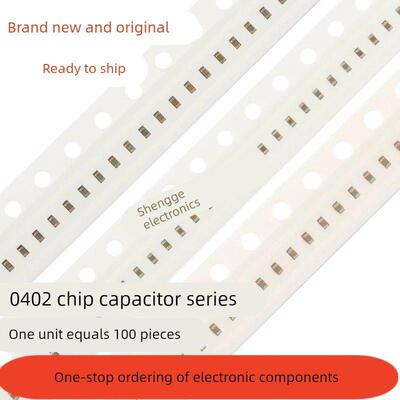 0402贴片电容10PF 47PF 100PF 1NF 4.7NF 100NF 1UF 10UF 50V样品