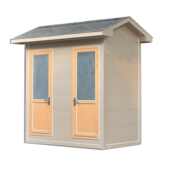 可移动金属雕花板厕所景区公厕成品卫生间户外双位洗手间