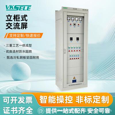 高频电源落地式交流屏PK10-100A免维护交流直流屏变电站成套设备