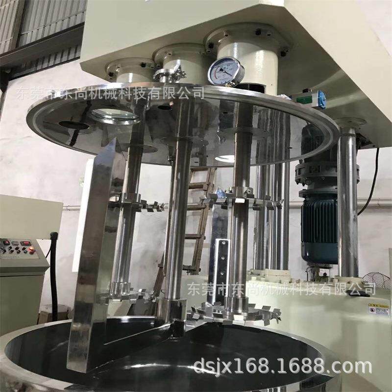 三轴搅拌机强力搅拌机高速分散搅拌机美缝剂搅拌机