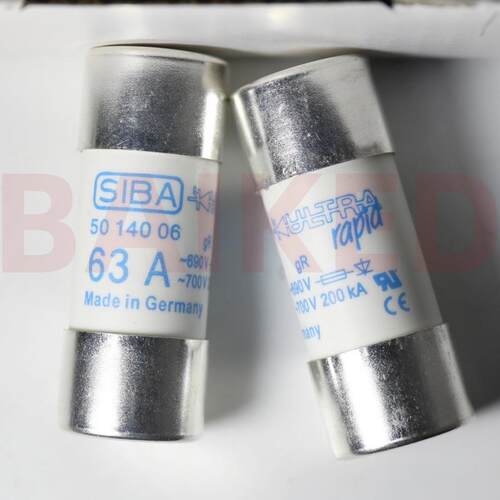 熔断器 22x58 5014006 63A 690V gR 200KA 圆状型 22x58mm 保险丝