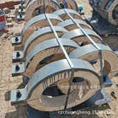 箍抱 双热网输管道导向蛭石滑动隔长蒸汽托 固定热管 支座