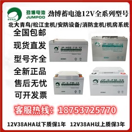 劲博蓄电池北大青鸟12v24ah消防主机备用电池直流屏UPS电池7ah17a