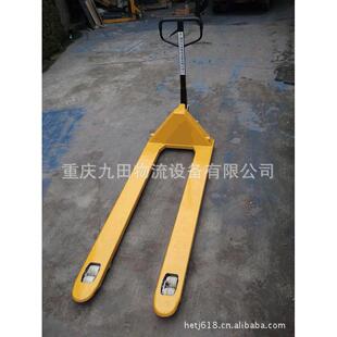 叉车手动液压铲车托盘搬运车DF2吨AC3T油压拖板推车地牛老虎