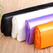 加厚垃圾袋背心式 家用厨房垃圾袋黑白黄大挎包塑料袋