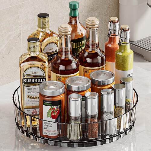 Kitchen Rotating Spice Organizer, Countertop Dedicated Rotat