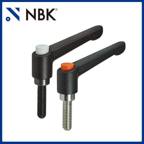 NBK LDM-C M8-M12带操作按钮外螺纹夹紧手柄 机械要素零部件