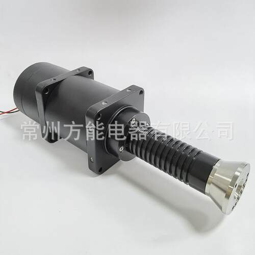 等离子表面处理机枪头旋转喷枪空心轴24V耐高压温无刷电机方能