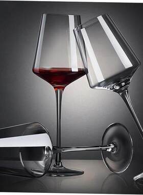 Crystal red wine glass set elegant wine glasses Goblet红酒杯