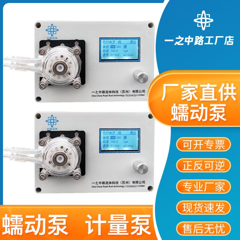 实验室蠕动泵小型计量泵吸水泵静音智能蠕动泵电动直流循环计量泵