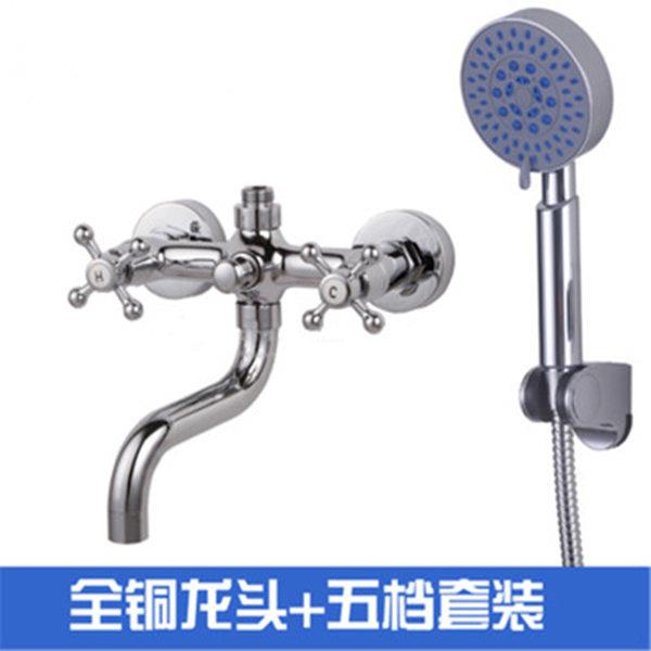 全铜暗装冷热多功能混水阀龙头