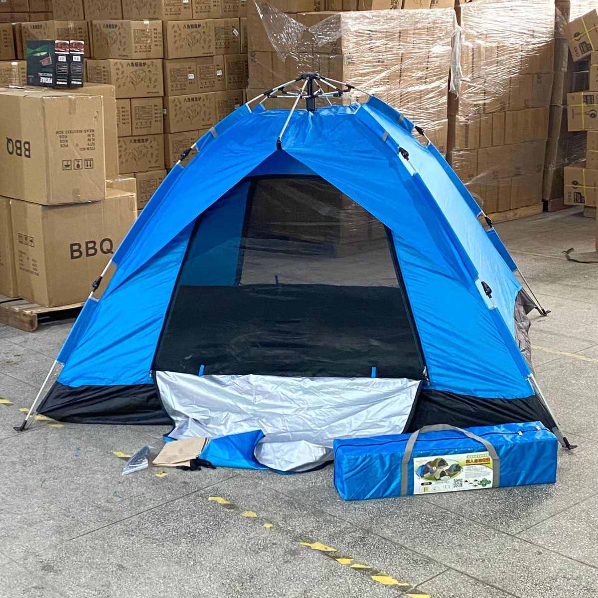 牧蜂人户外帐篷 免安装防风便捷式露营遮光防晒帐篷 野营帐篷礼品