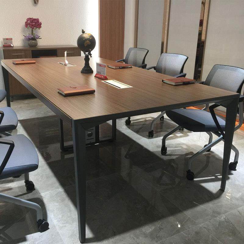 直供板式会议桌四脚长条会议台写字桌公司会议室桌子招待台