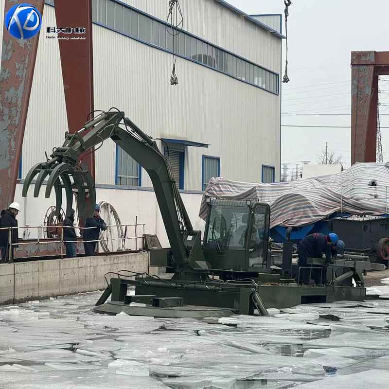 陆两水栖泥船 罗斯水王俄清淤设备 挖清理淤KD-1000-泥疏浚机械设