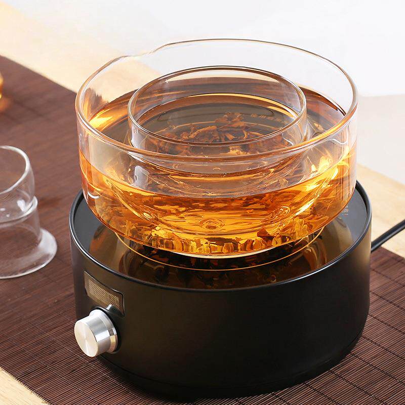 硅高硼璃煮分茶碗老茶黑茶煮茶玻器泡茶碗茶道电陶炉茶器F87MSJJ6