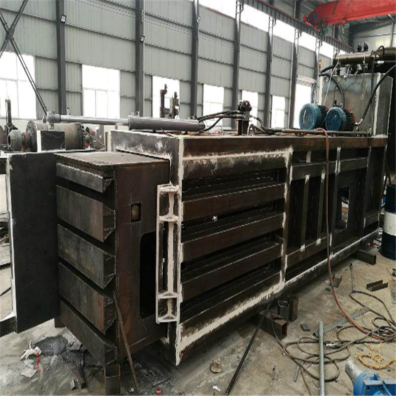 动厂家直销卧型液压60废纸箱生活垃圾打包式机PFF 全自秸秆捆扎机