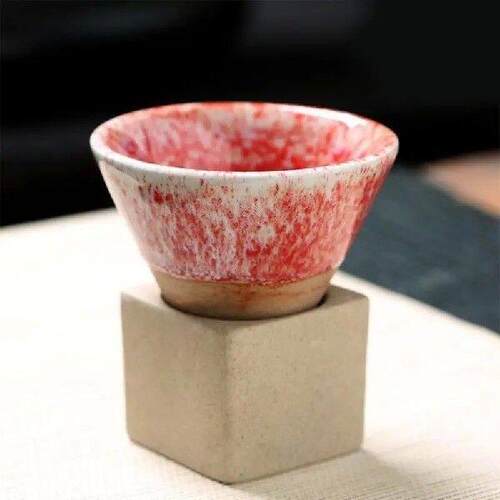 Ceramic Coffee Mugs Triangular Cone Shape Porcelain-Cup